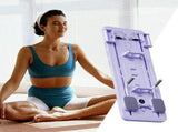 8-in-1 Multifunctional Black Fitness Board for Pilates, Abdominal Strength, and Core Training LSB-59237