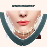 Red & Blue LED Light Therapy Beauty Device with Microcurrent EMS, Constant Temperature Magnetic V1265-MR-07