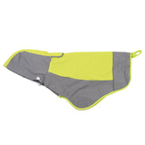 Dog Raincoat Lightweight Waterproof Reflective Hooded Cape Large Dogs Green XL V1263-JX-7975-4