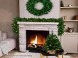Christabelle 2.7m Christmas Garland with LED Lights Chadwick Tree Decoration Ornament 112_OPCG274