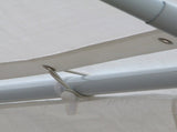 Wallaroo 4x8 White Premium Outdoor Event Marquee Replacement Roof ROOF-4X8-CPT-WH