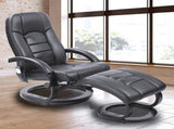PU Leather Massage Chair Recliner Ottoman Lounge Remote V63-771945