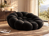 Artiss Bubble Floor Sofa Lazy Couch Single Lounge Chair Reading Accent Chairs SB-C-HCOMB-GY