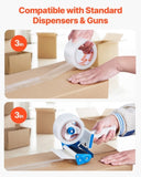 VEVOR Packing Tape 18 Rolls 65 Yards Heavy Duty Clear Packing Tapes 2.7 Mil V952-3YCXFXJDTM18YGD8MV0
