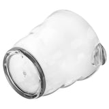 4 Liter Plastic Champagne Chiller, Thick Clear Beverage Tubs with Handle, Thick Wine Cooler V1369-AZ3-W-06164