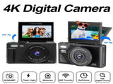 Digital Camera with Zoom Autofocus Black V1142-OBA1005009054653899