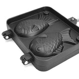 Fish Shaped Japanese Waffle Maker - Taiyaki Style Pancake Baking Mold for Cake or Dessert V1263-JX-4469