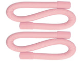 Yoga Weight Ring Elastic Adjustable Durable Household Unisex Wrist Weights for Sports RunningPink V1294-YM0901-3117210148317