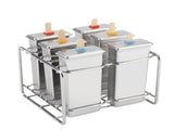 Stainless Steel Molds Ice Cream Industrial Home Kitchen DIY Ice Pop Mould Maker Tool V1294-YM0727-JY06255-03
