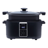 Morphy Richards Digital 6.5L Slow Cooker Matte Black 10 Preset Functions MRDSC6BK