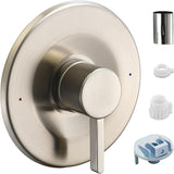 Shower and Tub Trim Kit, Compatible with Moen Posi-Temp Valve, Brushed Nickel V1258-DP02-C-1359