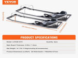 Concrete Knee Boards Stainless Steel, 30'' x 8'' Sliders, Knee Boards For, V952-HNTXGB30X80000001V0