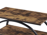 Levede Narrow Side Table 3 Tiers End Table Adjustable Sofa Side Table Bedroom NI1089-BR-AU