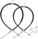 2PCS Club Car Precedent Brake Cable Stainless Steel Core Driver & Passenger Side 2004 G&E Golf Cart V1259-DP01-A-5424