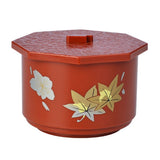 1Set Japanese Style Red Miso Soup Tureen Drop Resistant Kitchen Supplies V1370-AZ4-09691