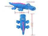 Indestructible Robust Crocodiles Dog Toy for Heavy Chewers, Unbreakable Stuffed Plush Dog Toys for V1369-AZ3-W-01881