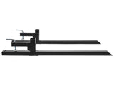 Pallet Forks, 907kg Capacity Clamp on Pallet Forks, 1090mm Tractor Bucket Forks, Heavy Duty Front V952-HCF43INCH20005JCOV0