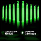 40Pcs Survival Kit Glowing Stick Emergency Light Sticks for Camping and Emergency Survival V1369-AZ3-W-11565