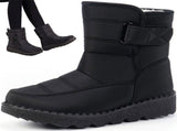 Women's Fleece-Lined Snow Boots, Waterproof Warm Winter Boots with Non-Slip Sole for Cold Weather V1189-LC-DG-00215