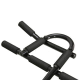 Everfit Pull Up Bar 104CM Doorway Chin Up Horizontal Bar Gym PUB-A-L-BK