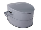 Portable Toilet for Camping, Porta Potty with 5L Detachable Inner Bucket & Removable Paper Holder, V952-MTSBXSMT300BBWUTFV0