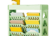 Book Rack Storage Bookshelf Small Storage Bookshelf Bookcase Large Capacity Easy Access for Living V1294-YM0901-3116230016116