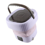 Foldable Washing Machine 10L Portable Strong Stain Removal Drainage Hole Design Three Timing Modes V1294-YM0901-3113230349612
