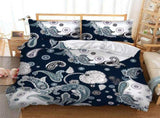 Maison Monaco Botanical Quilt / Doona / Duvet Cover set V745-AQ044045Q3