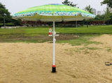 Parasol Support, Parasol Base to Screw Into The Ground, for Beach Sand or Land Parasol Feet, Parasol V1237-ZY-528-036