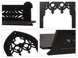 Arch Wall Shelf Candle Sconce Holder Decorative Candelabra Stick for Home and Office Dcor V1366-AZ2-W-24557