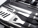 Complete Multi-Functional BBQ Tool Set, 31-Piece Deluxe BBQ Tool Set, Food-Grade Stainless Steel BBQ V1265-AU006-HEI