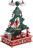 Christams Music Xmas Tree Santa Claus babies Wind Up Toys Ornaments Decoration - Trojans Music V1263-JX-1747