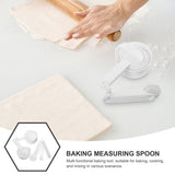 2 Sets Plastic Measuring Spoon and Cup Set Baking, Cooking, Kitchen Tools, Tablespoons and Cups V1370-AZ4-16060
