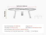 Fire Pit Heat Deflector for Solo Stove Ranger, 508 mm Round for Wood Pit, 304 Stainless V952-HKGRZYX20YC0WHO09001V0