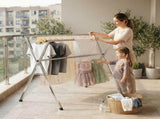 CARLA HOME Clothes Drying Rack Folding Indoor Outdoor, Grey, Kitchen LSB-36531