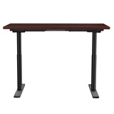 Artiss Standing Desk Motorised Electric Dual Motor Walnut 120CM HASD-B-M10-BKDF-WADB-120