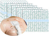 25 PCS Large Waterproof Shower Bandages - 10x12" Transparent Adhesive Film, Second Skin for Surgery, V1370-AZ4-17790