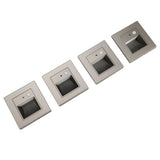 4pcs Motion Sensor Steps Intelligent Induction Embeddded Installation Bedroom Sensor Night V1294-YM0901-3114240038612