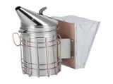 3PCS/Set Beehive Smoker Set Bee Brush Scraper Stainless Steel Smoker Beekeeper Starter Kit for V1294-YM0523-3111210387111