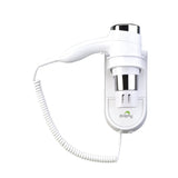 Wall-Mount Hair Dryer 1600-1875W - White V959-DPHD0022