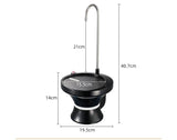 Drinking Water Dispenser Pump, Automatic Electric Drinking Water Bottle Pump USB Rechargeable with 2 V1192-AZ-W-2515