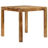 Dining Table Solid Mango Wood 82x80x76 Cm 43_246704