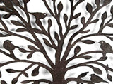Laser Cut Round Tree Of Life w Birds Wall Art 60cm V637-24812TRE