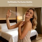 20PCS Refillable Perfume Bottle, 10ml Travel Atomizer with Dual-Head Spray & Roller Design, Portable V1369-AZ3-W-08792