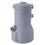 35W Clear Cartridge Filter Pump for Above Ground Pools 530 GPH Pump Flow Rate Improved Circulation V1294-YM0901-3111240086912