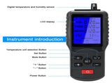 Multifunctional Air Quality Tester CO2 TVOC Meter Temperature Humidity Measuring Device V1294-YM0901-S4532