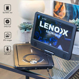 10.1" Portable DVD Player w/ 270-Degrees Swivel-Screen & Rechargeable V196-PDVD1000