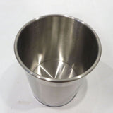 Stainless Steel Kitchen Storage Bucket Rotating Partition Design Lidless Organizer for Desktop & V1192-AZ-W-28146