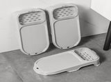 Mini Washboard 2 in 1 Portable Nonslip Plastic Washing Laundry Board with Soap Holder for Home V1294-YM0901-3117240222611