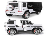 Kahuna Mercedes Benz AMG G63 Kids Electric Ride On Car Remote Control - White CAR-G63-S306-WH